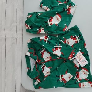 Carters santa pajamas set sizes 4